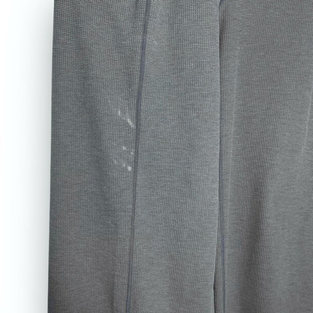 Vuori Bayview Thermal Wide Leg Pants Waffle Knit Gray Women’s Size XL - Picture 8 of 9